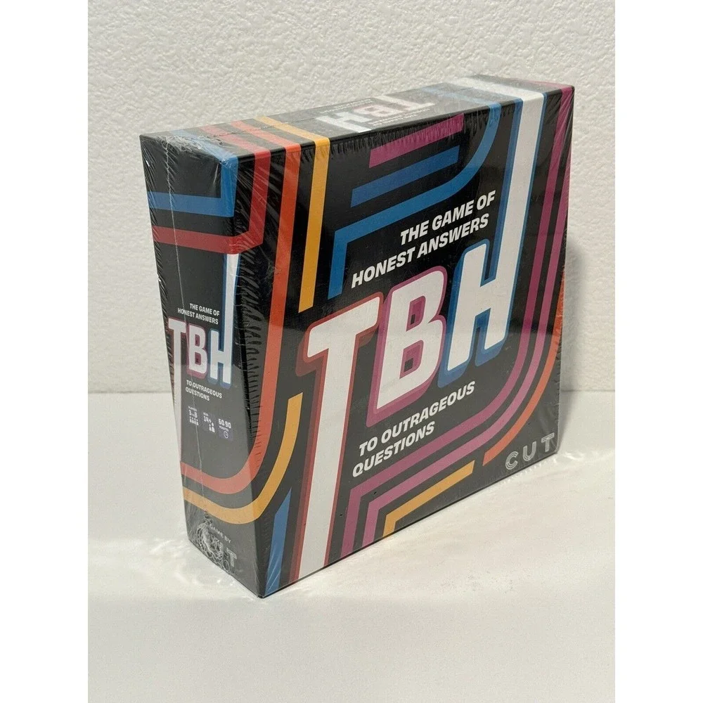 TBH Board Game THE GAME OF HONEST ANSWERS TO OUTRAGEOUS QUESTIONS New Sealed